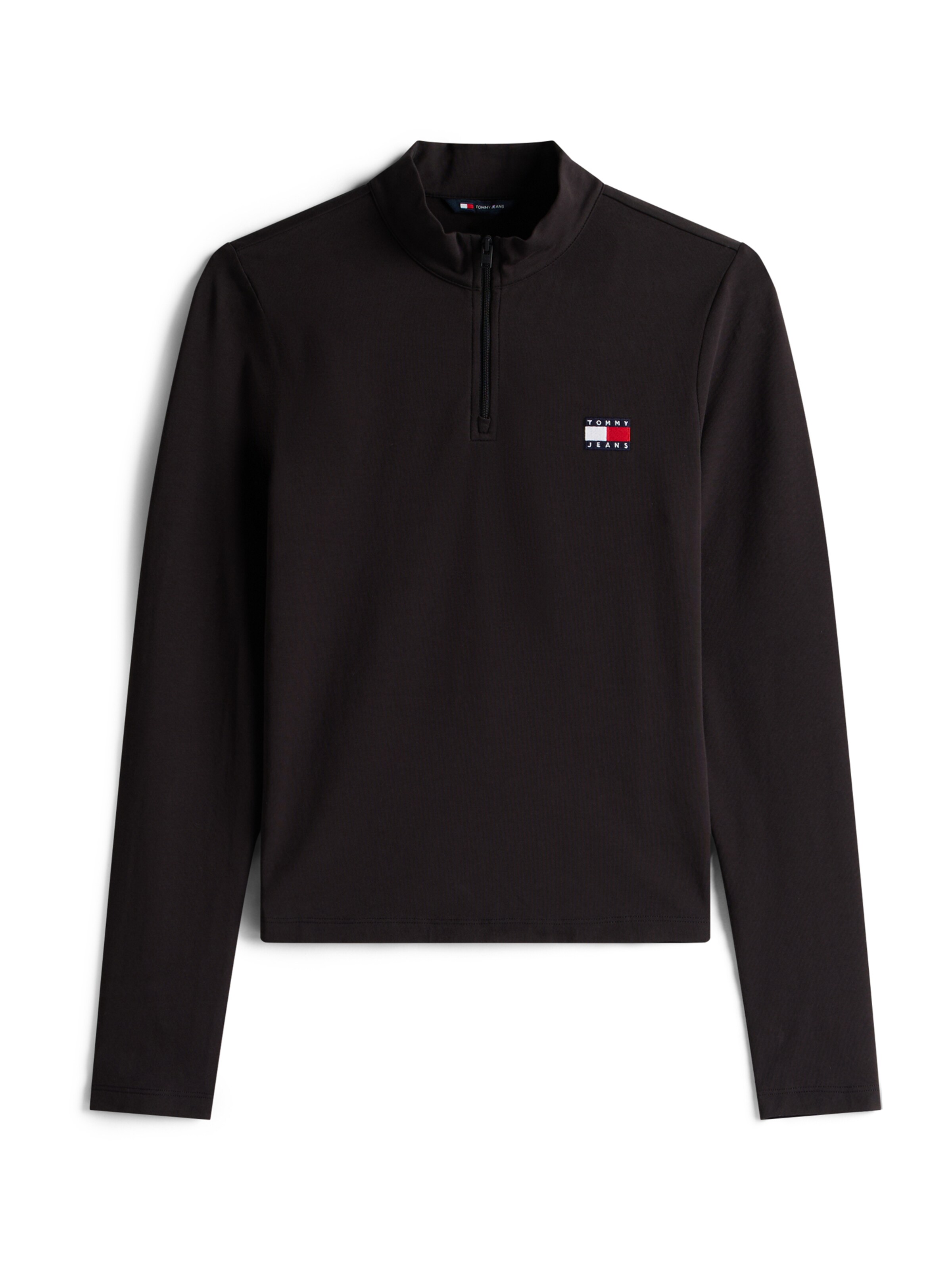 Tommy Jeans - Camiseta en negro: frente