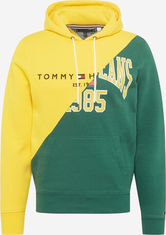 Tommy Remixed Sweatshirt in Yellow: front