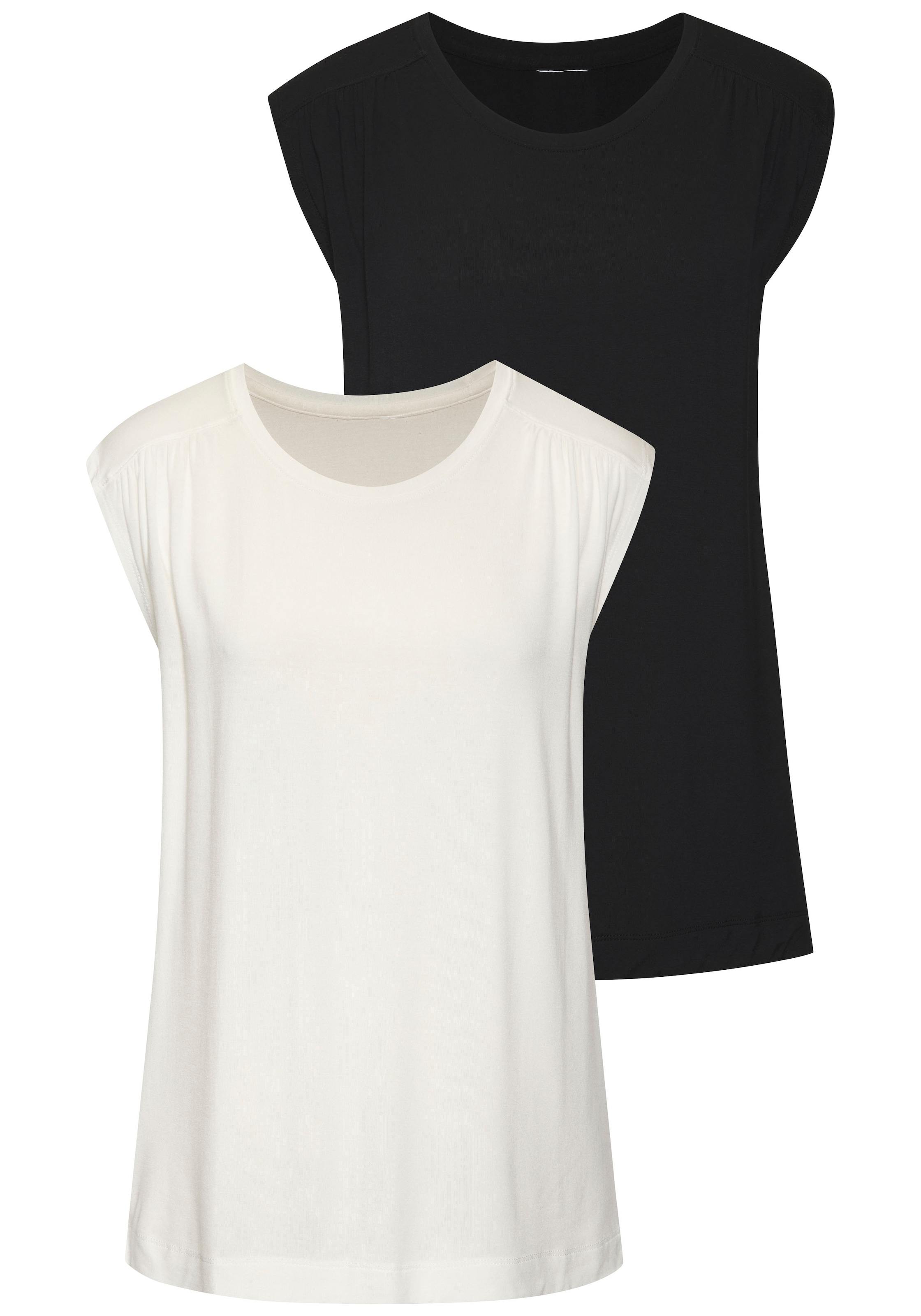 LASCANA Shirt in Black: front