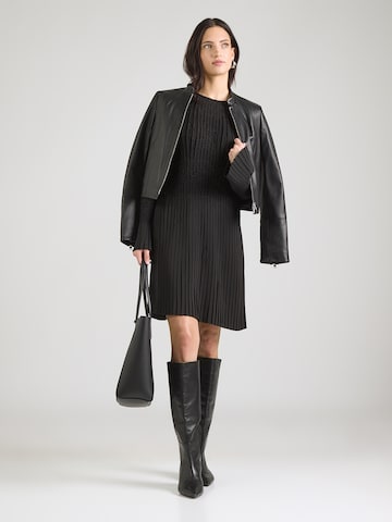 BOSS Jurk 'Doppar' in Zwart