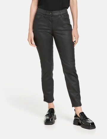 Regular Pantalon 'Best4me Cropped' GERRY WEBER en noir : devant