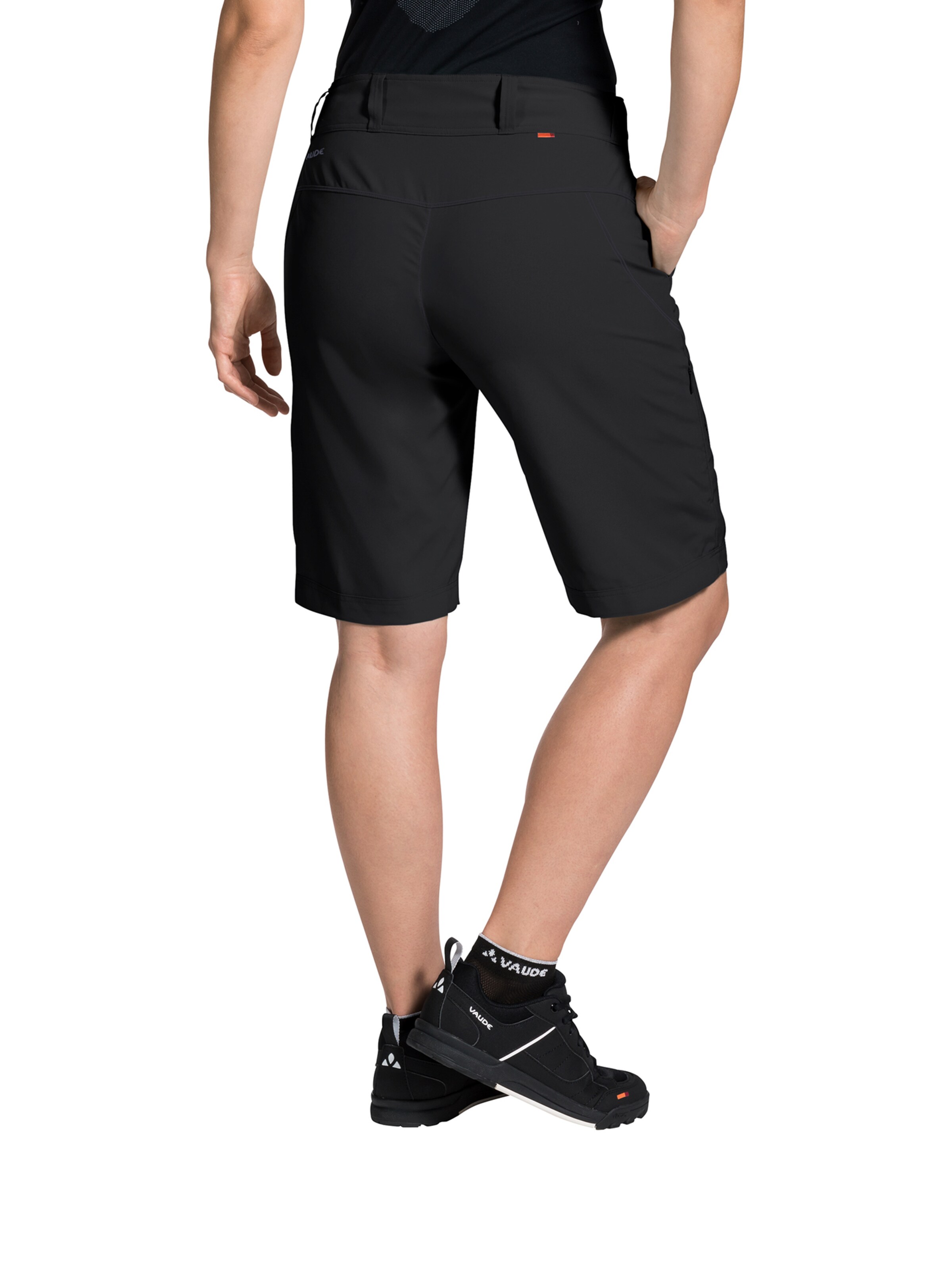 VAUDE Regular Sporthose 'Ledro' in Schwarz