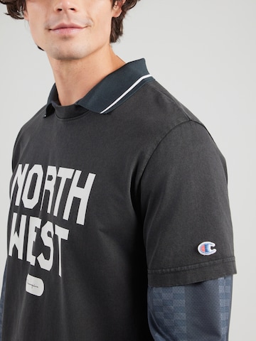 Champion Authentic Athletic Apparel Μπλουζάκι σε μαύρο