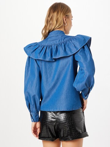 Nasty Gal Blouse in Blauw