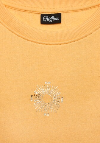 BUFFALO Sweatshirt in Gelb