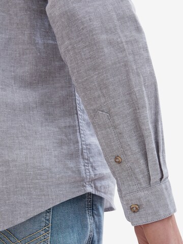 TOM TAILOR Regular Fit Hemd in Grau