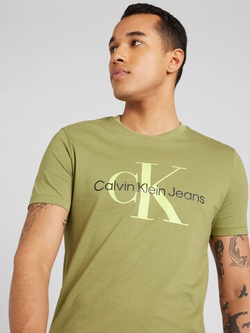 Calvin Klein Jeans T-Shirt in Grün