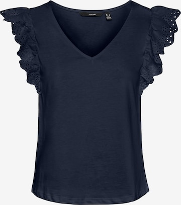 VERO MODA Shirt 'Elis' in Blauw: voorkant