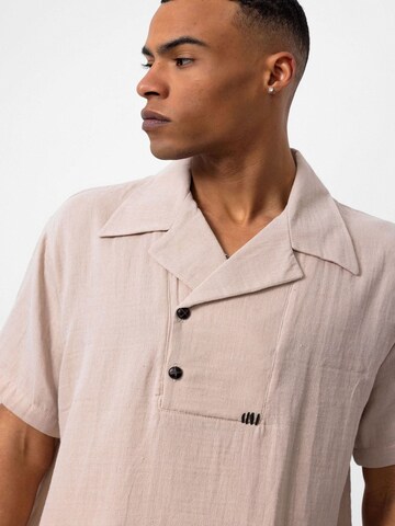 Comfort fit Camicia di Antioch in beige