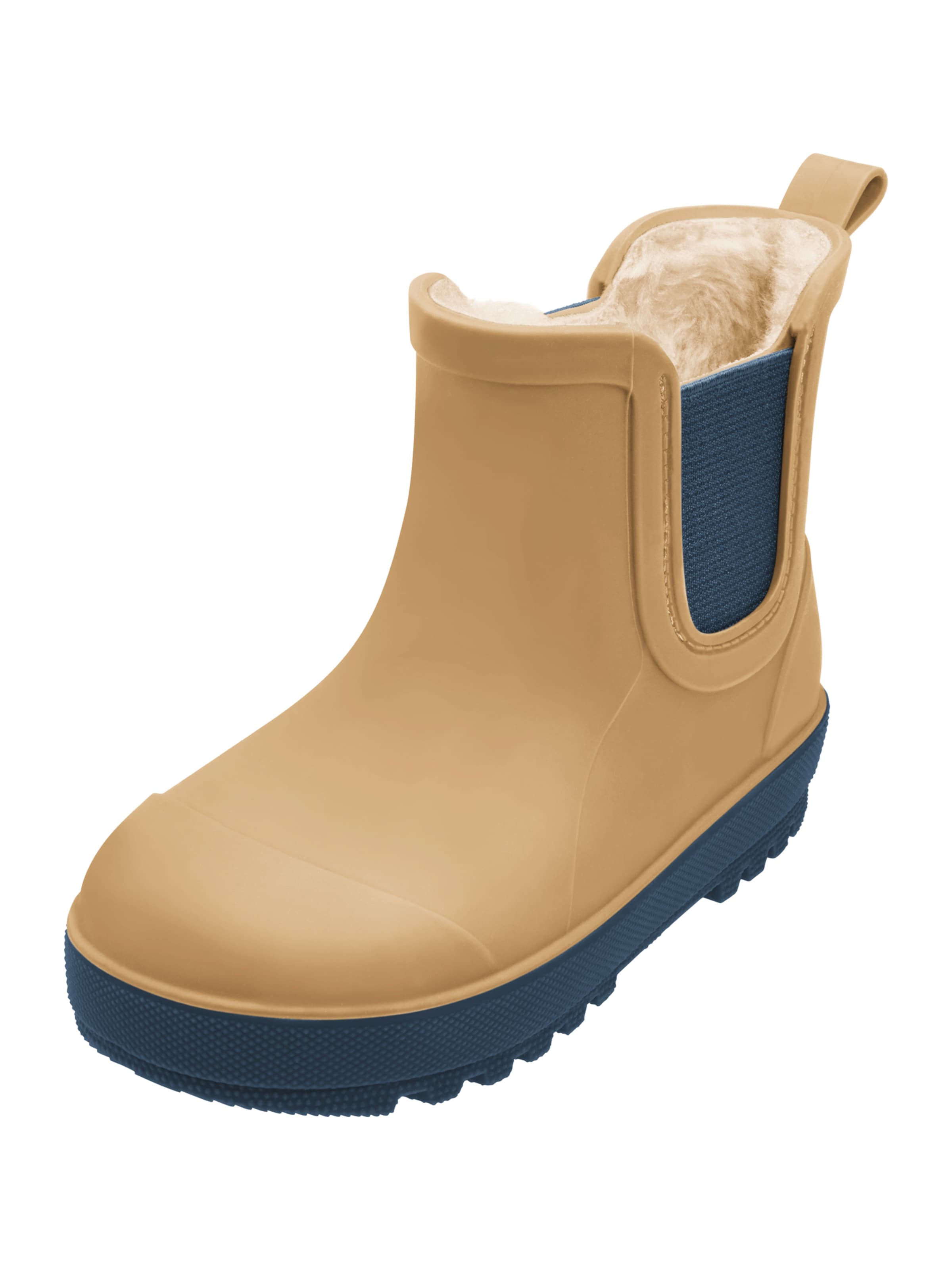 Bottes en caoutchouc PLAYSHOES en marron : devant