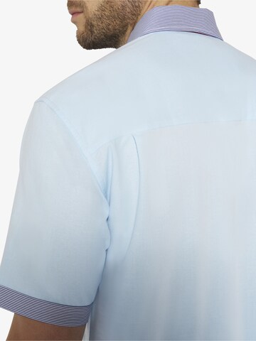 BABISTA Regular fit Button Up Shirt 'Florevetto' in Blue