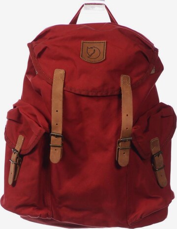 Fjällräven Backpack in One size in Red: front