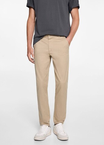 MANGO TEEN Regular Hose 'Chino' in Beige: Vorderseite