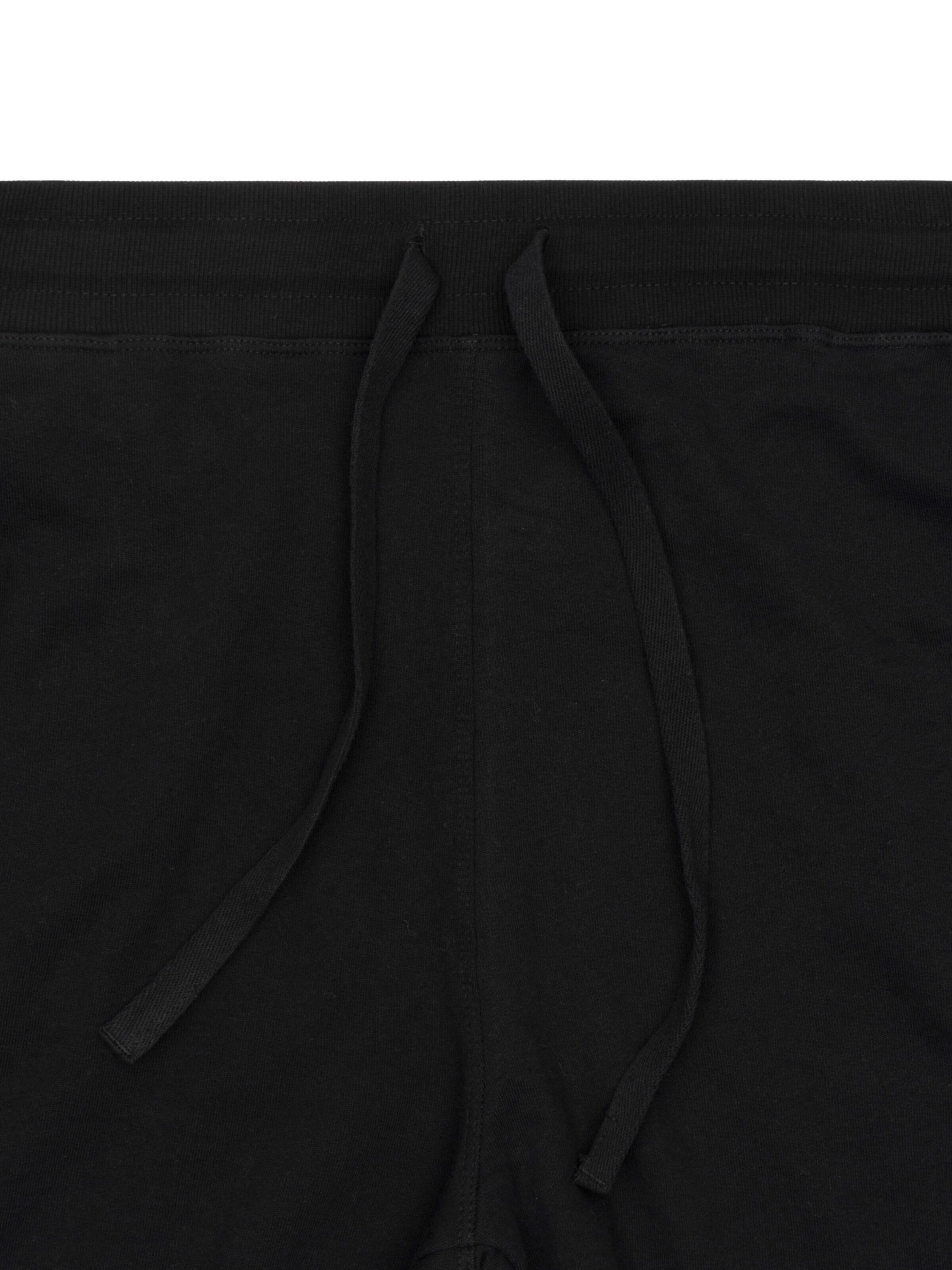 Pyjama court 'Terry' LDB en noir
