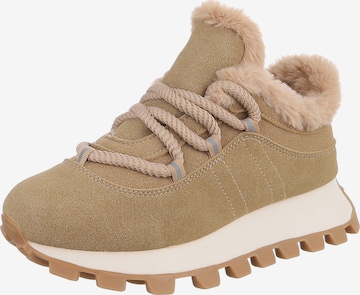 Ital-Design Ankle Boots in Brown: front