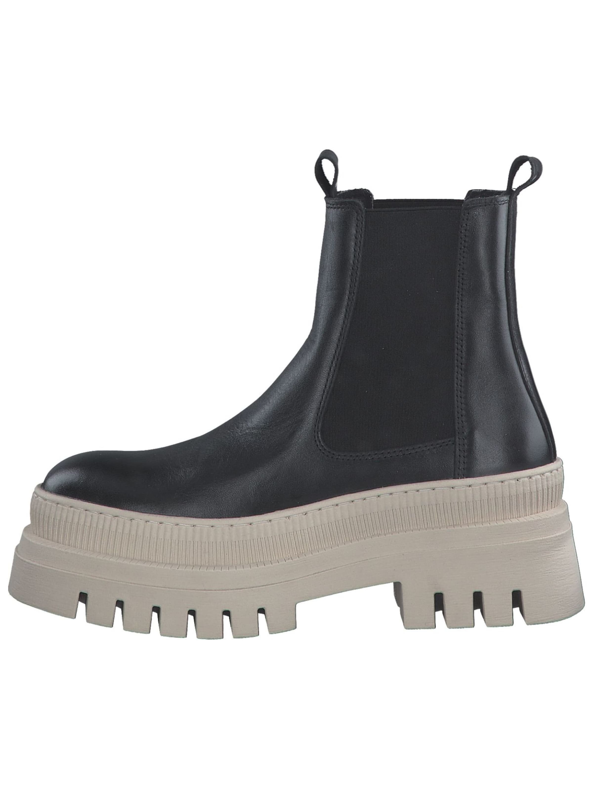 Tamaris Chelsea Boots in Schwarz