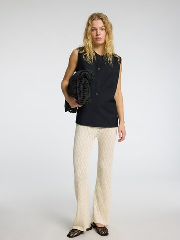 SELECTED FEMME Slimfit Broek 'SLFAgny' in Beige