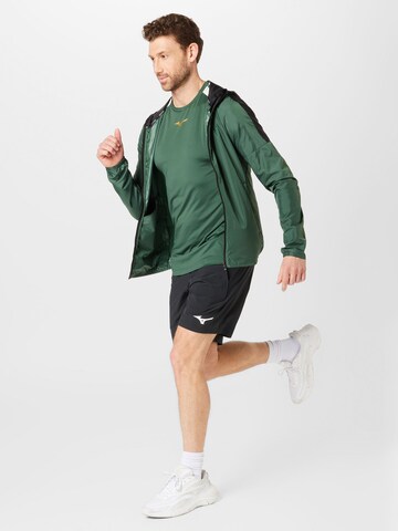 MIZUNO - Camisa funcionais 'Shadow' em verde
