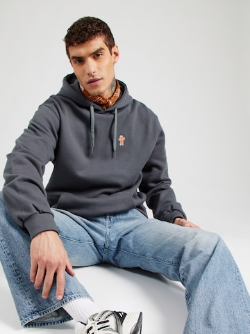 Iriedaily - Sudadera 'Cookieman' en gris