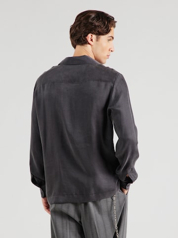 HUGO Comfort fit Overhemd 'Espinone' in Zwart