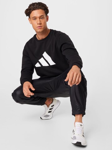 ADIDAS SPORTSWEAR Tapered Workout Pants in Black