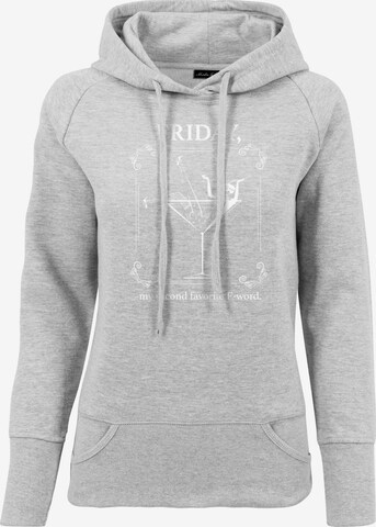 MT Men Sweatshirt in Grijs: voorkant