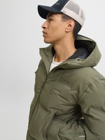 JACK & JONES Vinterjakke 'JCOFUSION' i grøn