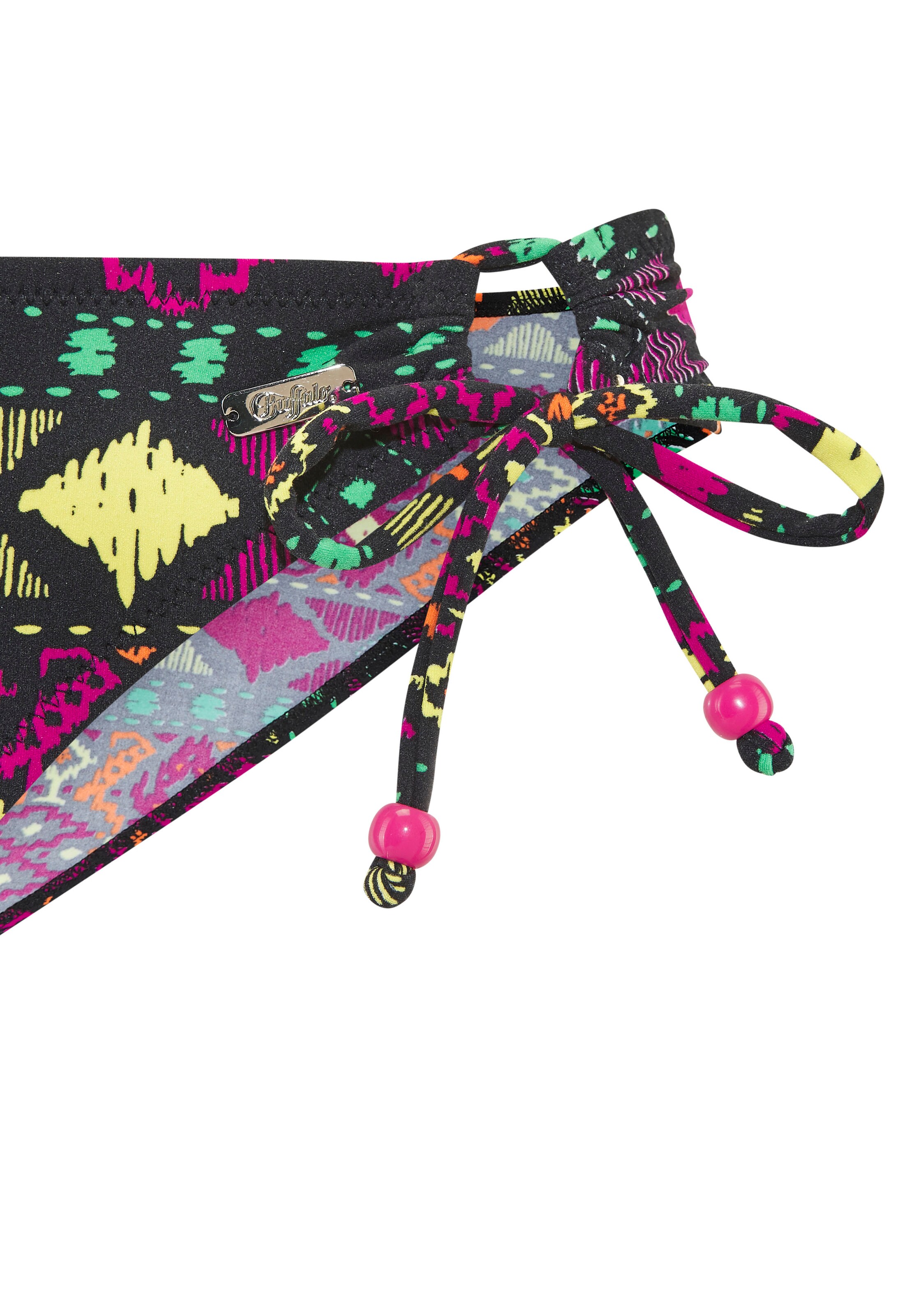 BUFFALO Bandeau Bikini in Schwarz