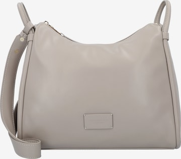 Seidenfelt Schoudertas 'Kaavi' in Beige: voorkant