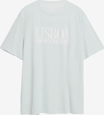s.Oliver Men Big Sizes T-Shirt in Grün: Vorderseite