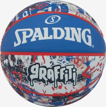 SPALDING Ball 'Spalding Graffiti Ball' in Blue: front