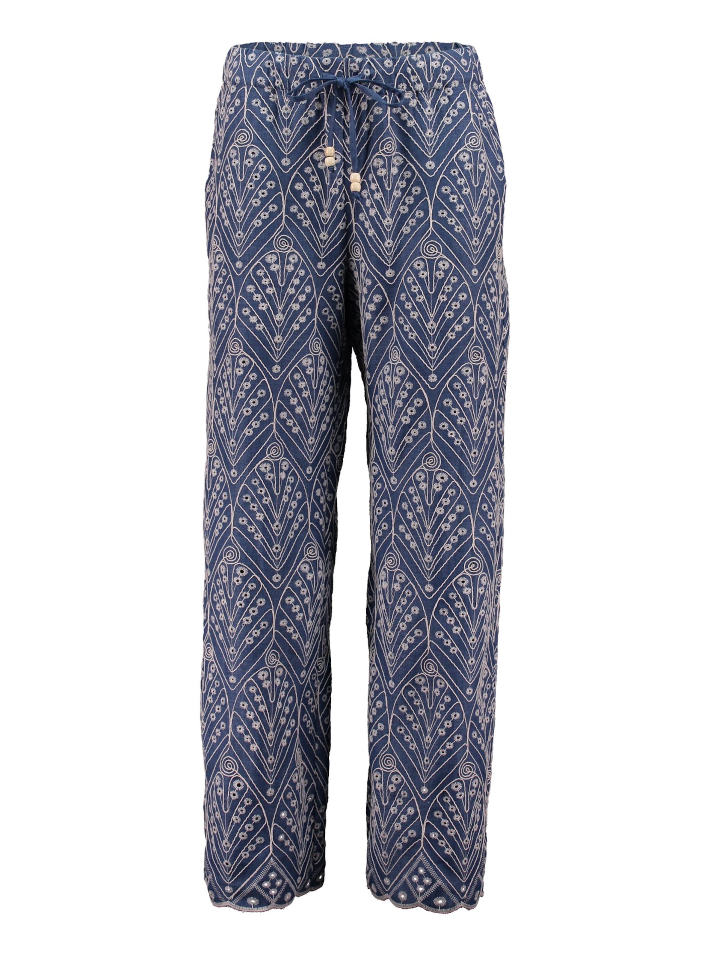 Hailys Wide leg Παντελόνι 'Jo44ra' σε μπλε: μπροστά