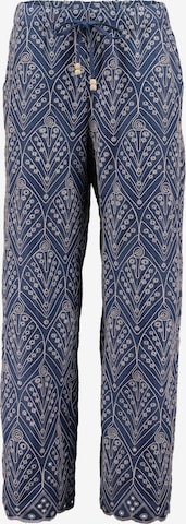 mėlyna Hailys Plačios klešnės Kelnės 'Jo44ra': priekis