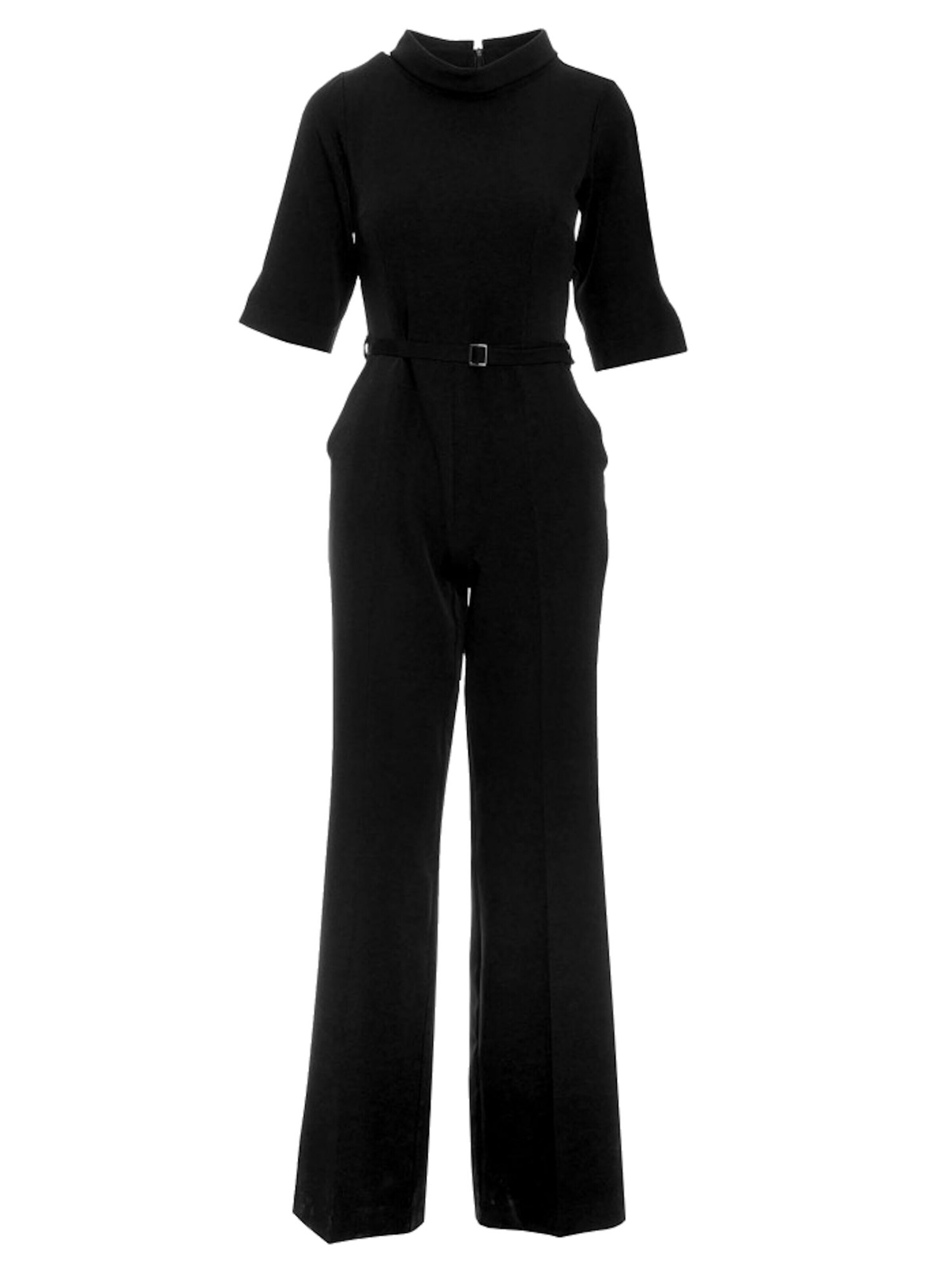 Numoco Jumpsuit 'Lola'‌‌‌‌‌‌‌‌‌‌ in Schwarz: Vorderseite