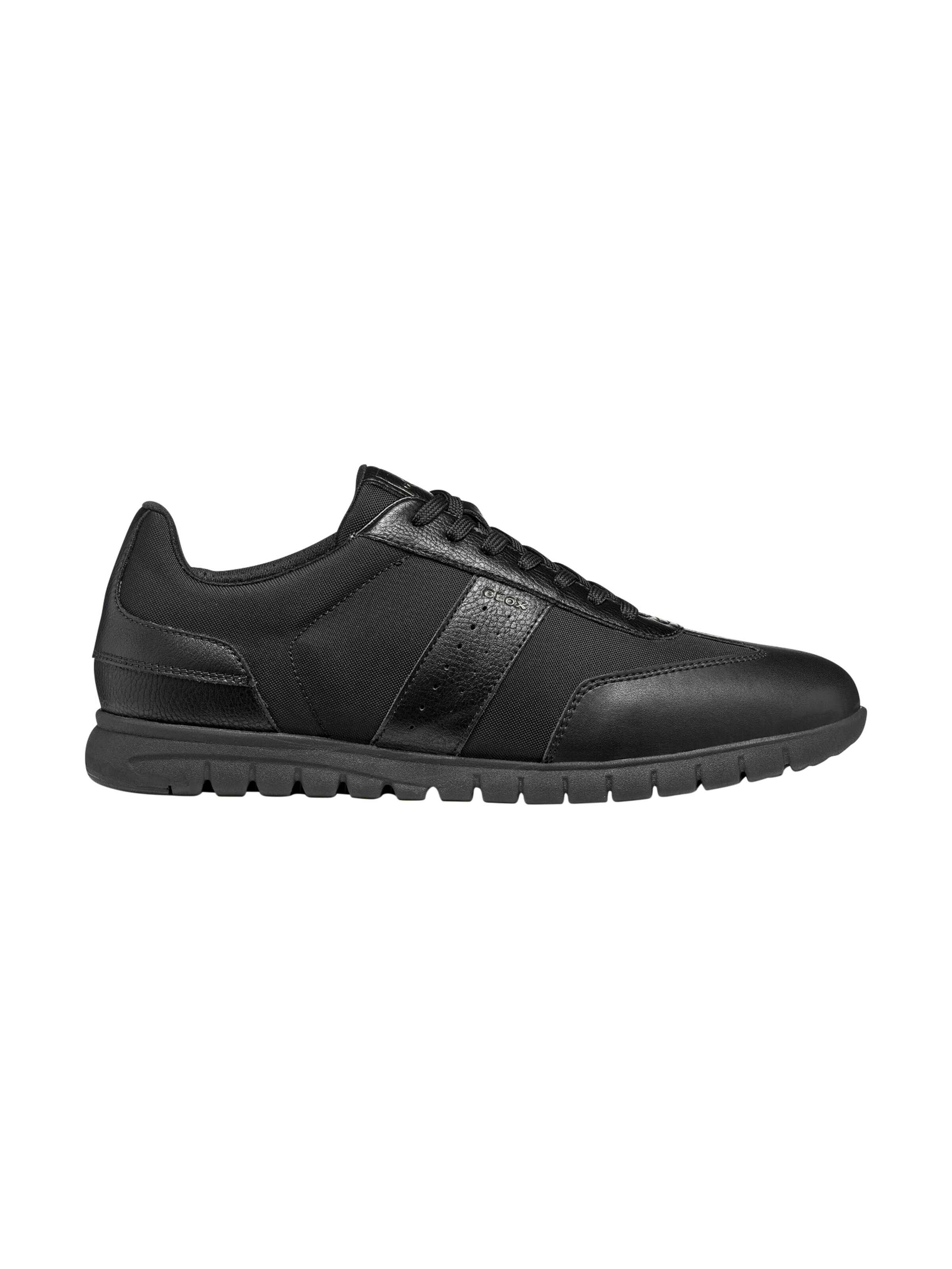 GEOX Sportieve veterschoen 'Flextride Zero Low-Top-Sneaker mit Schnürung' in Zwart