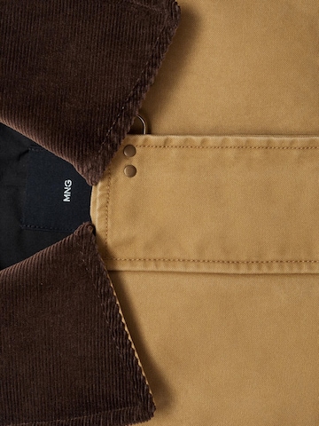MANGO Tussenparka 'FIRE' in Bruin
