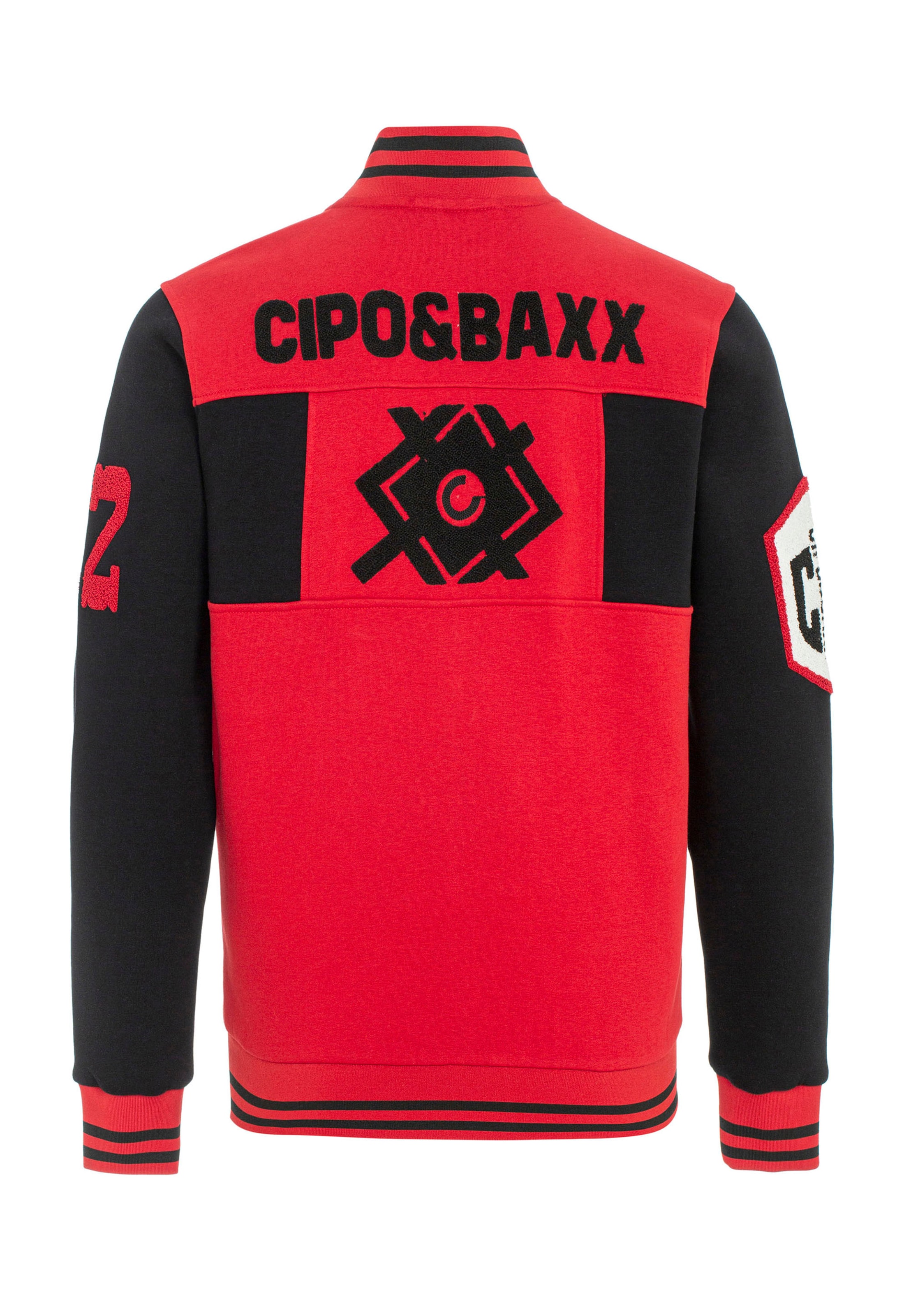 CIPO & BAXX Sweatvest in Rood