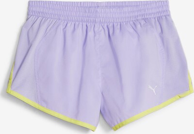 PUMA Sportbroek 'Favourite Velocity 3' in de kleur Geel / Lila, Productweergave