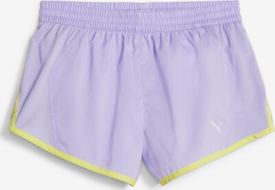 PUMA Pantalon de sport 'Favourite Velocity 3' en jaune / violet, Vue avec produit