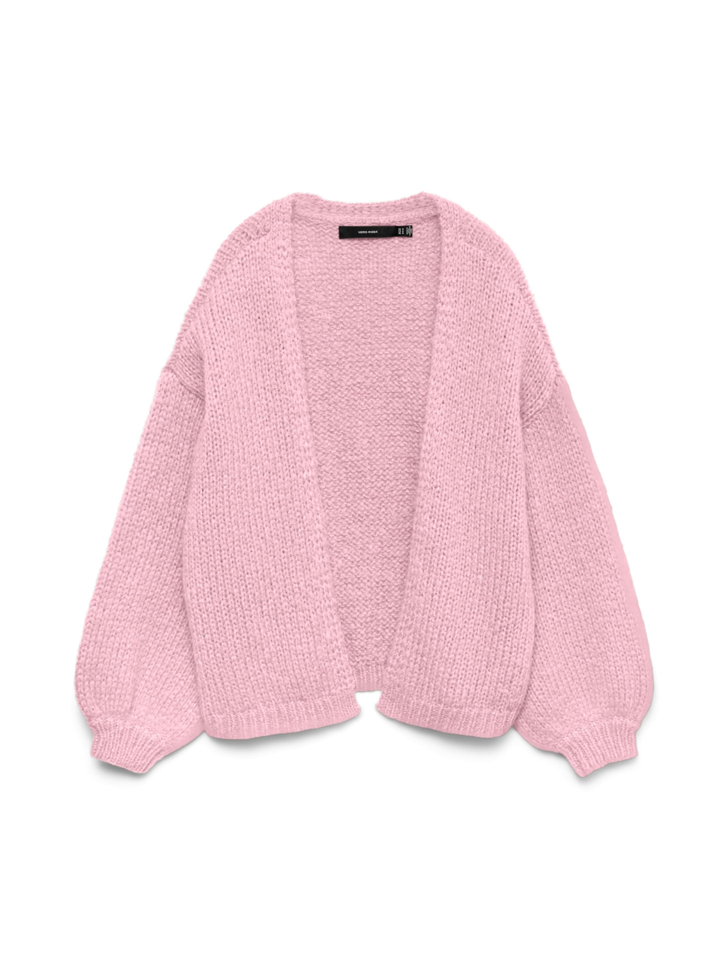 VERO MODA Strickjacke 'VMMAYBE' in Pink: Vorderseite