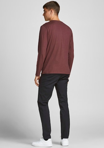 Coupe slim Pantalon chino 'Marco' Jack & Jones Plus en noir