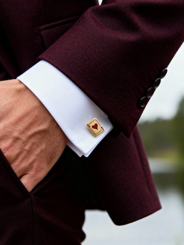 Seizmont Cufflinks 'Ace' in Gold