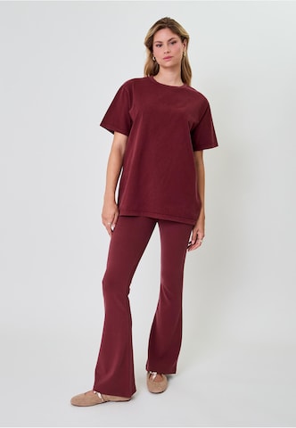 OH APRIL Boot cut Leggings 'Tia' in Red