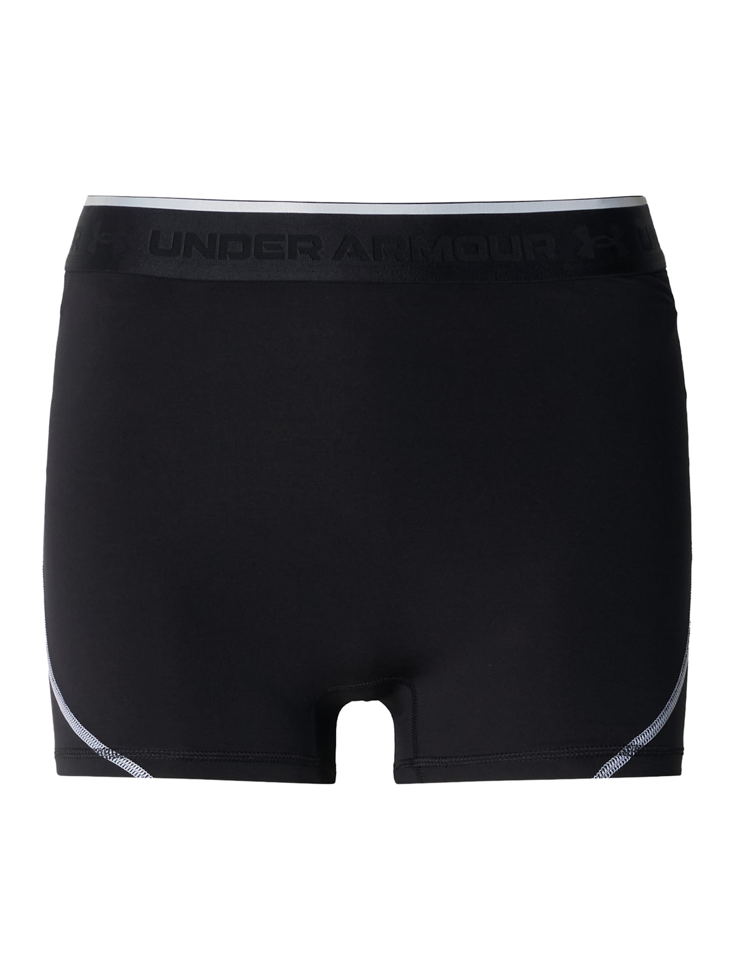 UNDER ARMOUR Skinny Fit Спортен панталон 'Elite' в черно: отпред