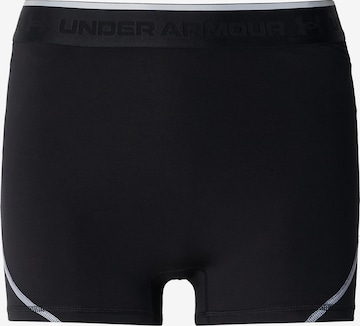 Skinny Pantalon de sport 'Elite' UNDER ARMOUR en noir : devant
