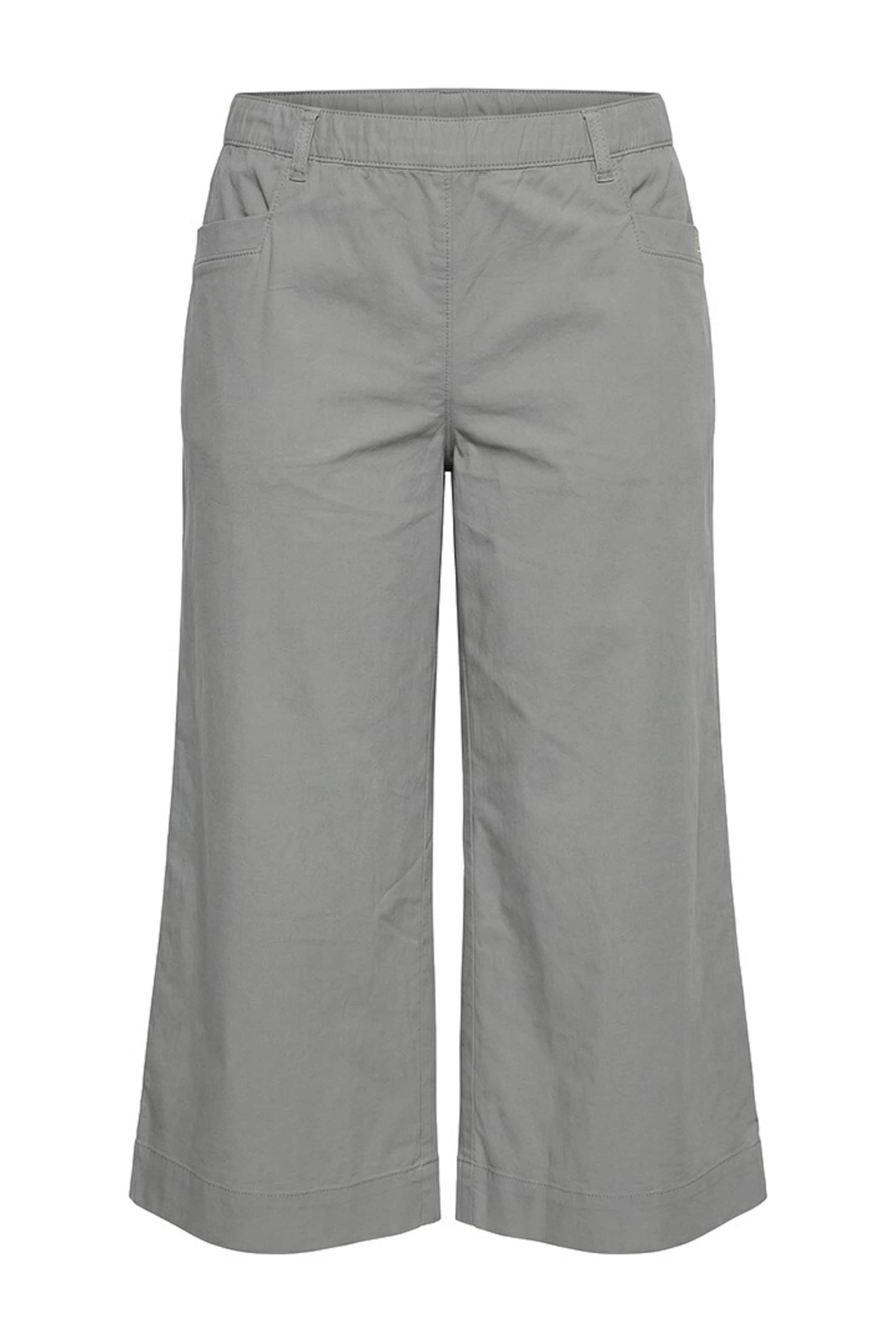 LAURASØN Trousers in Grey: front
