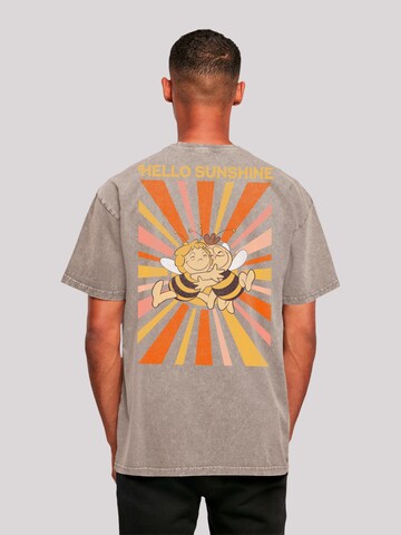 T-Shirt 'Die Biene Maja ' F4NT4STIC en gris