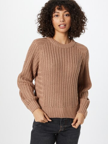 Noisy may Pullover in Braun: predná strana