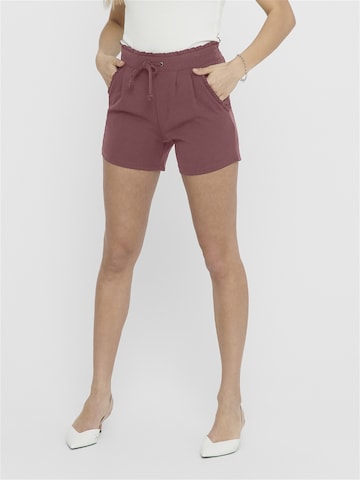 JDY Regular Shorts 'NEW CATIA' in Pink: predná strana