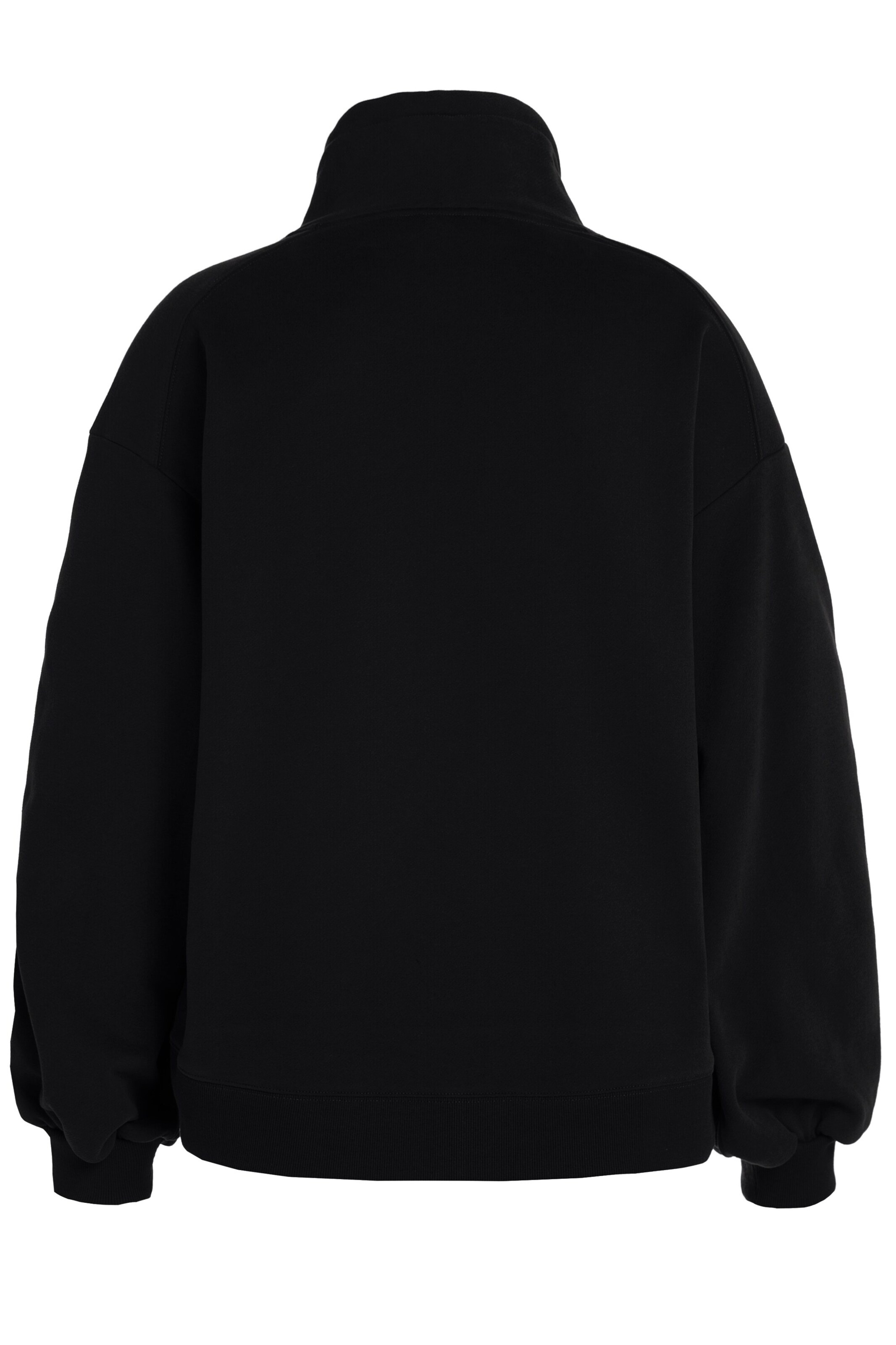 Ulla Popken Sweatshirt in Zwart